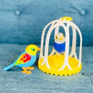 🐦 Singing Chirping Birds with Cage 🐦